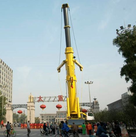 TYHI showcases 500t All Terrain crane