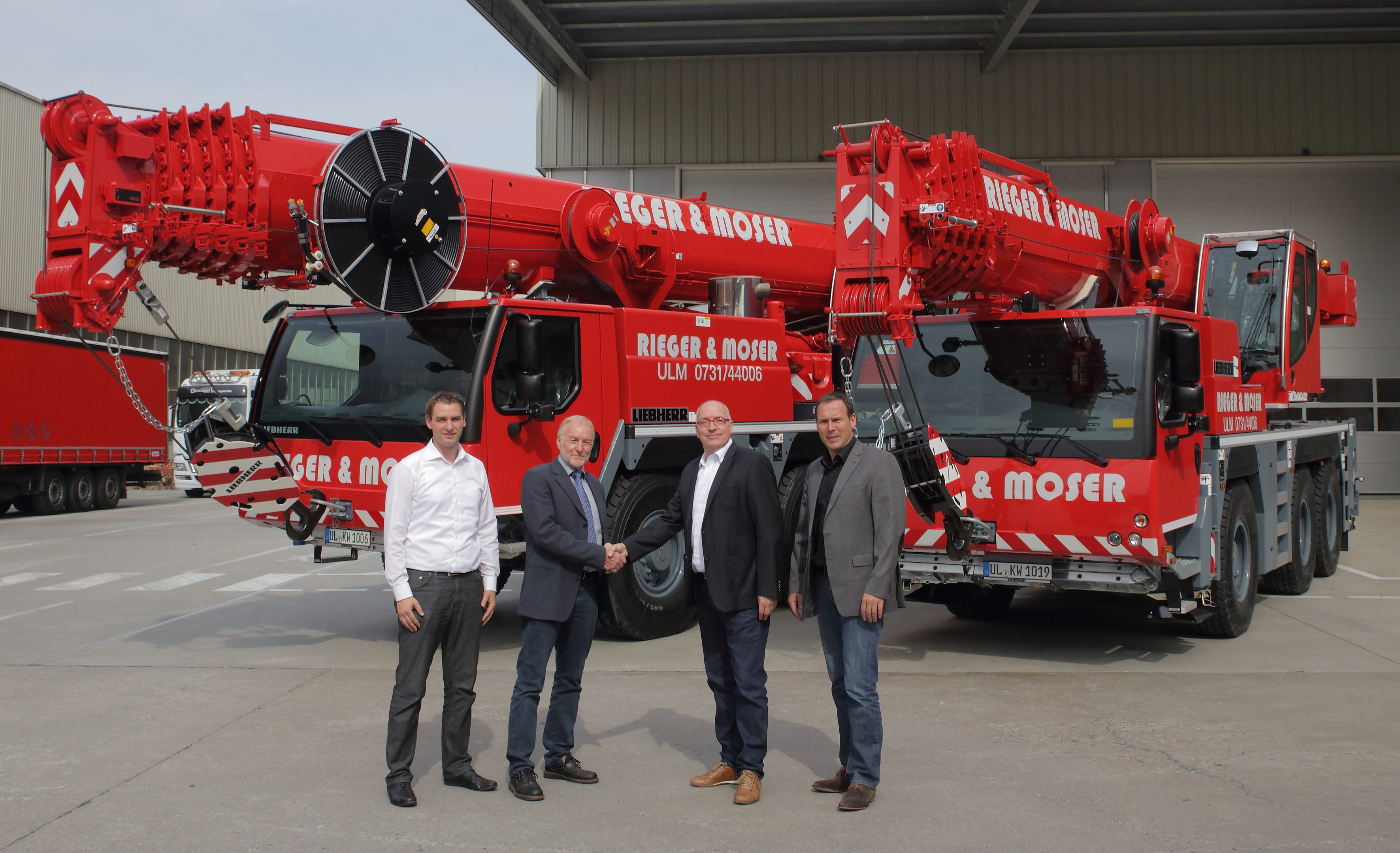 Updated Liebherr cranes extend boom reach