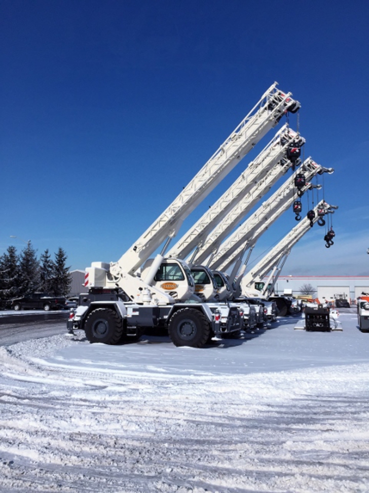 Stevenson Crane adds 9 Terex RTs to fleet