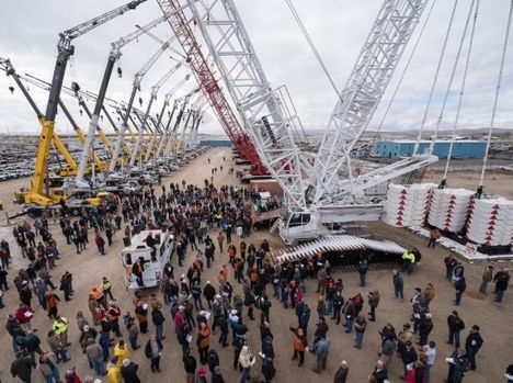 Crane auction raises $35 million